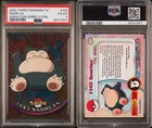 2000 SNORLAX 143 Topps Promo Animation Series 3 Pokemon TV card Holo Foil PSA 4