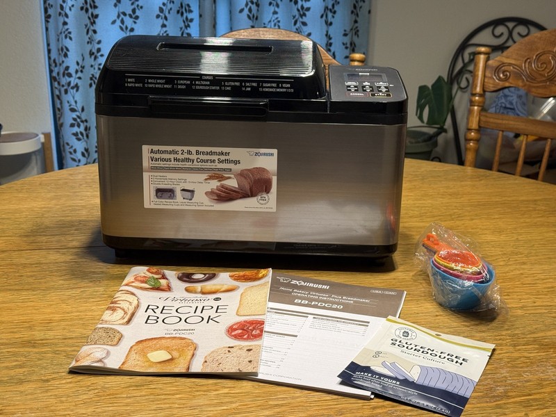Zojirushi BB-PDC20 Home Bakery Virtuoso Plus Breadmaker 2LB - Gluten Free Home!