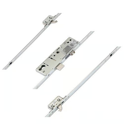 ERA Riegelriegel 2 kleine Haken 45 mm Backset Mehrfach Türschloss 20 mm Radius