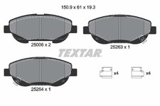 FRONT BRAKE PAD SET DISC BRAKE FITS: TOYOTA AVENSIS SALOON 2.2 D-4D /2.0 D-4D