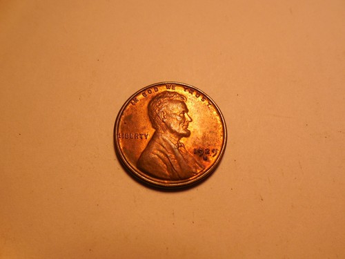 HIGH GRADE 1929-S LINCOLN CENT AU/RB