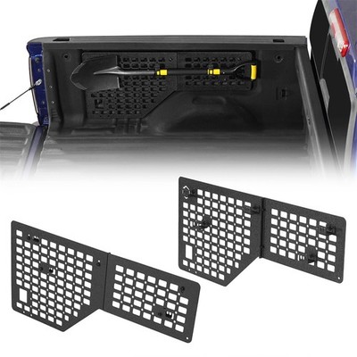 Side Bed MOLLE Panel Cargo Storage For 2015-2022 Chevy Colorado GMC Canyon 5.2ft