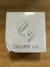 Image of Shokz OpenFit Air White Wireless Bluetooth Headphones New Damaged box