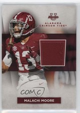 2023 Bowman U Alabama Crimson Tide Relics Malachi Moore #RC-MM 1k9t