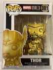 VAULTED THOR #381 MARVEL STUDIOS 1ST 10 YEARS GOLD CHROME FUNKO POP