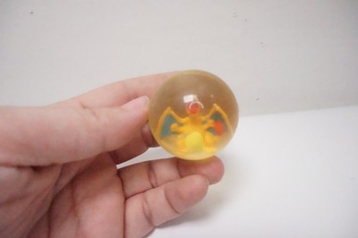 Vintage Charizard Pokemon Super Ball Figure Japanese Nintendo Japan Bouncy Ball