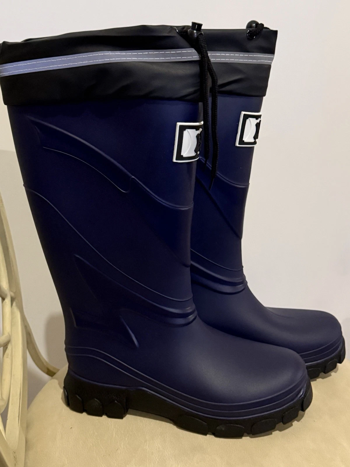 Men's Waterproof - Anti-Slip Rubber Rain Boots for Fishing/Outdoor Size 7