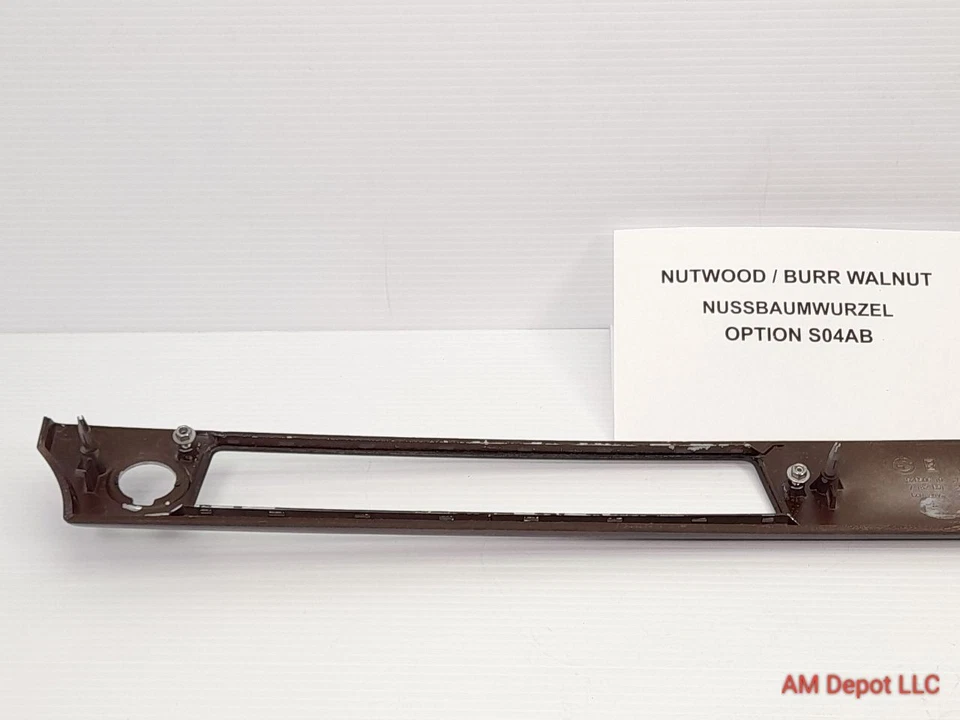 BMW 335i 335xi 328xi 328i E92 E90 2008 tablero derecho moldura madera tuerca 51456985540 Foto 4 de 4