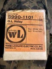 Ward Leonard 5990-1101 Overload Relay 59901101