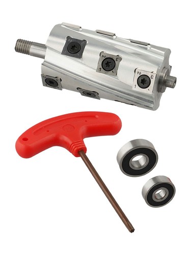Electric Woodworking Planer Replacement Shaft with Spiral Cutter for FF82x1 - Picture 6 of 12