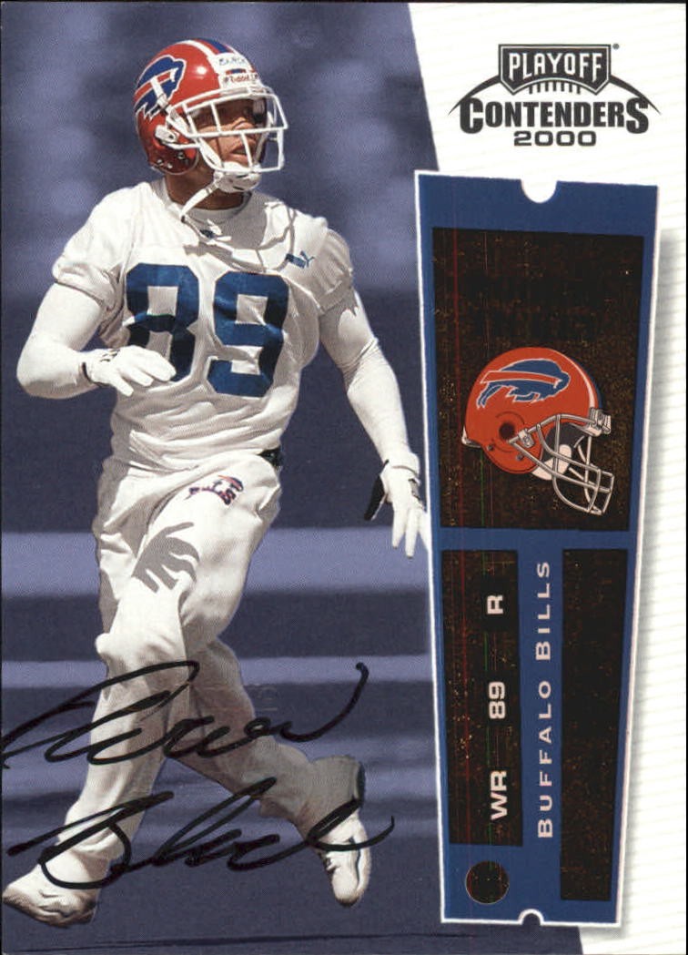 Avion Black Playoff Contenders #138 Championship Ticket-Autograph