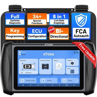XTOOL IP616 Key Programmer Bidirectional OBD2 Scanner All System Diagnostic Tool