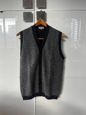 MHL Margaret Howell Grey Wool Sweater Vest Excellent Condition Size L