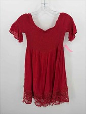 Pre-Owned Lulus Red Size XS Short Short Sleeve Dress