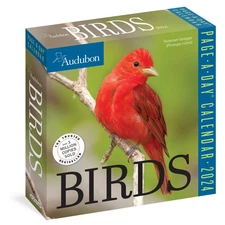 Audubon Birds Page-A-Day Calendar 2024: The World's Favorite Bird Calendar -...