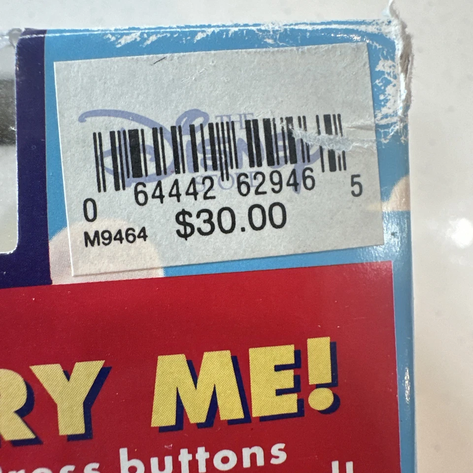 Винтажная говорящая фигурка Toy Story Buzz Lightyear Ultimate новая в коробке полностью функциональная - Изображение 2 из 4