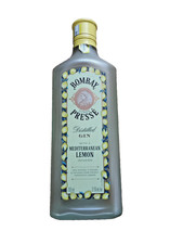 1 Bombay Sapphire Presse Lemon Gin Empty Bottles Upcycle Lamps Tables Candles 