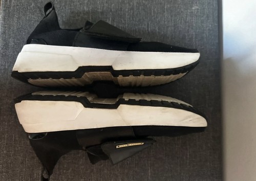 Black And White Mesh Michael Kors Sneakers - Picture 10 of 13