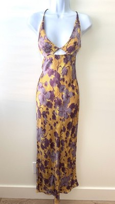 BEC & BRIDGE Indi Strappy Floral Printed Maxi Dress 8 (US) | eBay