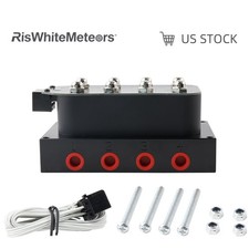 Air Shock Absorber Suspension Valve 12v Block Solenoid Npt 14in Port 200 Psi Air Shock Absorber Suspension Valve 12v Block Solenoid Npt 14in Port 200 Psi