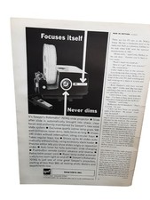 1967 Sawyer Rotomatic Slide Projector Print Ad Vintage Camera