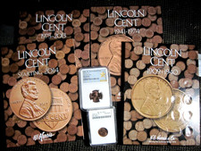 Lincoln cent collection 1909 to 2025. Incl. VF 1909Svdb, and many extras 