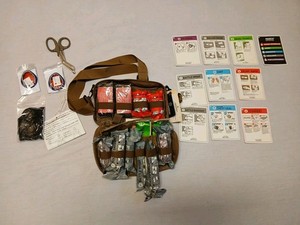 March Medical Mojo First Responder Bag Intermediate Trauma Kit Large Stocked