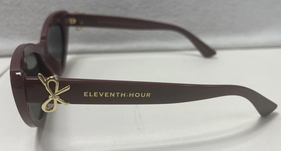 Gafas de sol Eleventh:Hour X Anthropologie ISLA de plástico borgoña Cateye 48 15 140 Foto 4 de 4