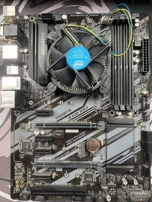 Gigabyte H370 HD3 Mainboard + Intel Core i5-8400 + Intel-Lüfter