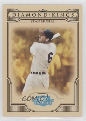 2008 Donruss Threads Diamond Kings Platinum /25 Stan Musial #DK-48 HOF 3s3