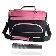 Large Capacity Hairdresser Bag Barber Carrying Case with Handle and Shoulder