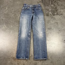 Vintage Levi  s Jeans Youth 21x27 Blue Straight USA Preowned