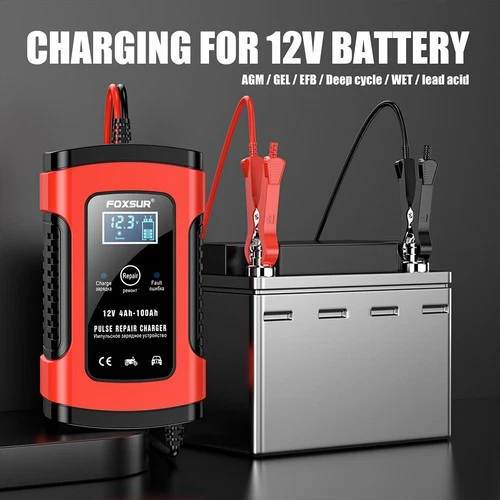 12V Car Auto Motorcycle Battery Maintainer Float Trickle Tender Maintainer NEW - Picture 7 of 13