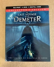 The Last Voyage Of The Demeter (2023) Blu-ray + DVD with Slipcover, NEW & SEALED