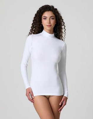 Damen Lupetto Langarm JADEA Art 4101 Schwarz Weiß Blau