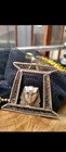 Egyptian Revival Silver Filagree Pharaoh Pendant — photo 2
