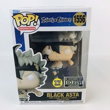 Funko Pop! Black Asta #1556, Black Clover, GITD, EE Exclusive, Animation