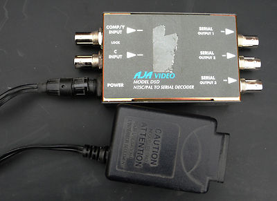 Aazon.co: Aja Decodificador D5D NTSC/PAL a SDI - Nota