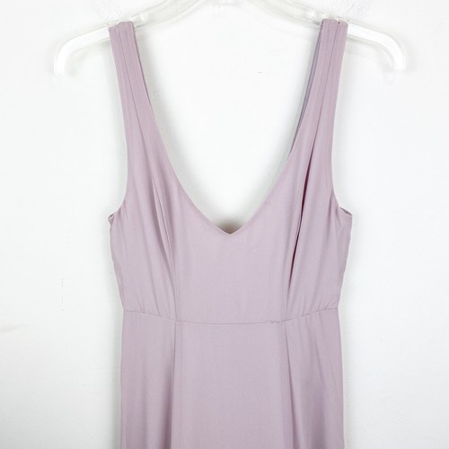 Show Me Your Mumu NEW Jenn Evening Chiffon Gown In Camel Rose Sz S Wedding - Picture 5 of 9