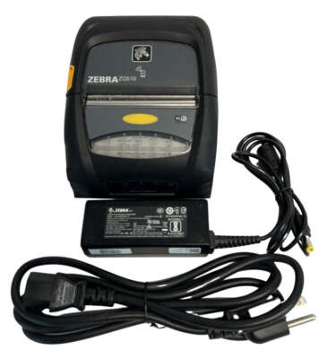Zebra ZQ510 (ZQ51-AUN0100-00) DT, 3', 203DPI, WiFi BT, W/ AC Adapter ...