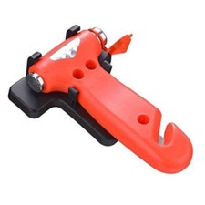 AA Car Essentials Emergency Car Glass Hammer Breaker & Seat Belt Cutter