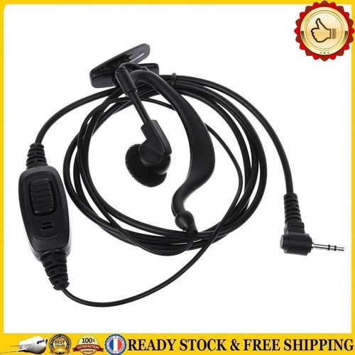 Écouteurs micro PTT, 1 broche, Jack 2.5mm, casque pour Radio T6200 TKLR T3