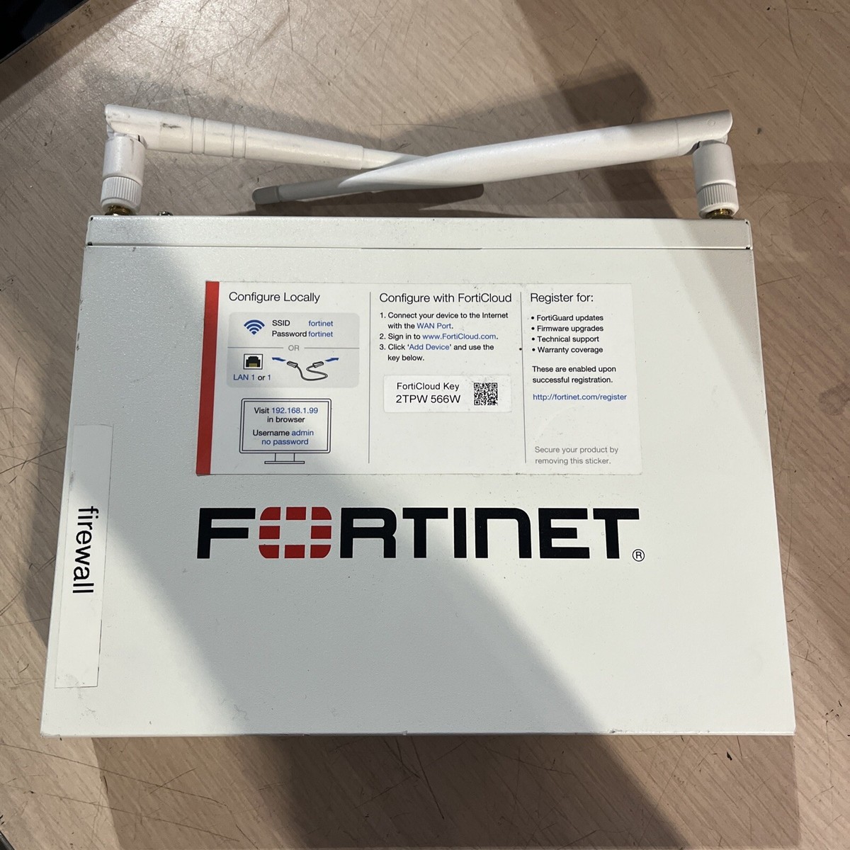 FORTINET FORTIGATE 60E NETWORK SECURITY FIREWALL | eBay
