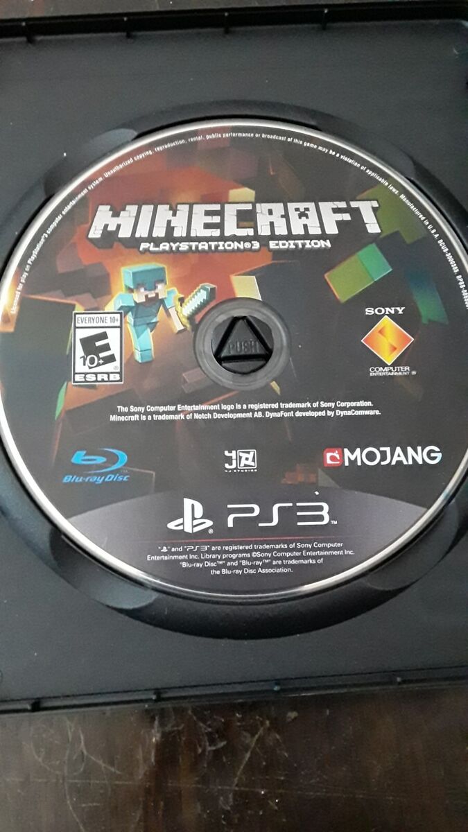 Minecraft -- PlayStation 3 Edition (Sony PlayStation 3, 2014)