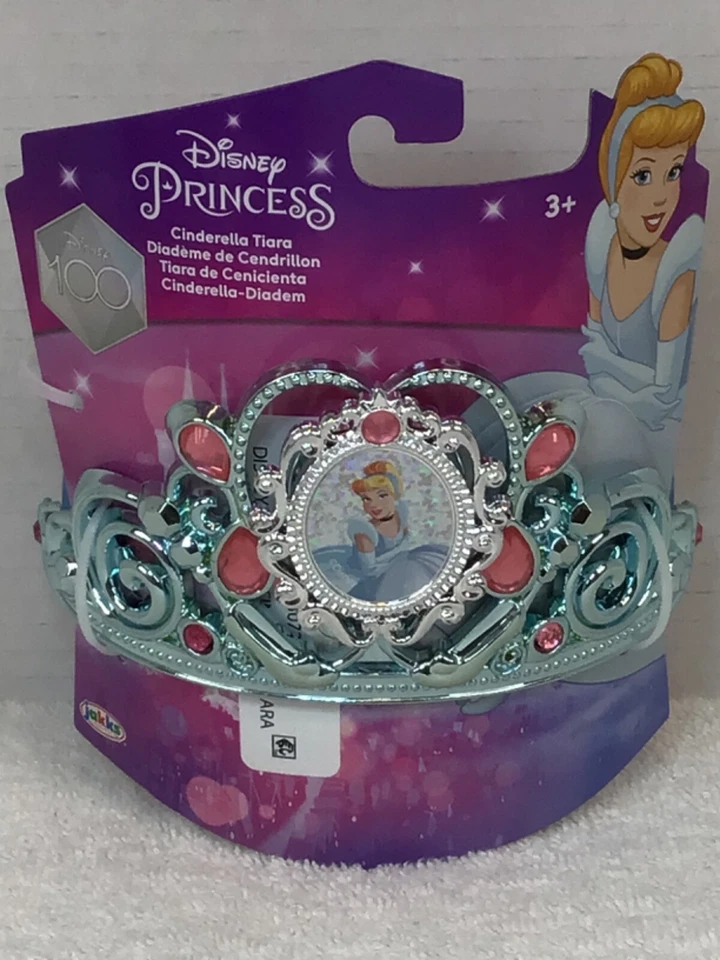 Tiara Disney Princesa Cinderela/Ariel/Rapunzel/Belle cada uma vendida separadamente - Imagem 4 de 4