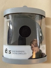 New 180  s Tec Fleece Ear Warmers Muffs Black OSFM