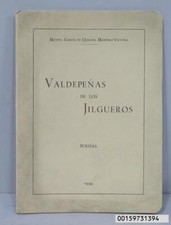VALDEPEÑAS DE LOS JILGUEROS. MANUEL GARCIA DE QUESADA MARTINEZ-VI