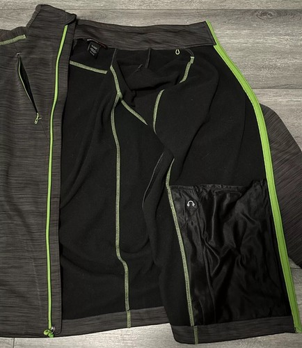 NORTH END Bonded Fleece Jacke Grau Grün Größe 3XL Activewear Read Re Co Logo - Bild 7 von 14