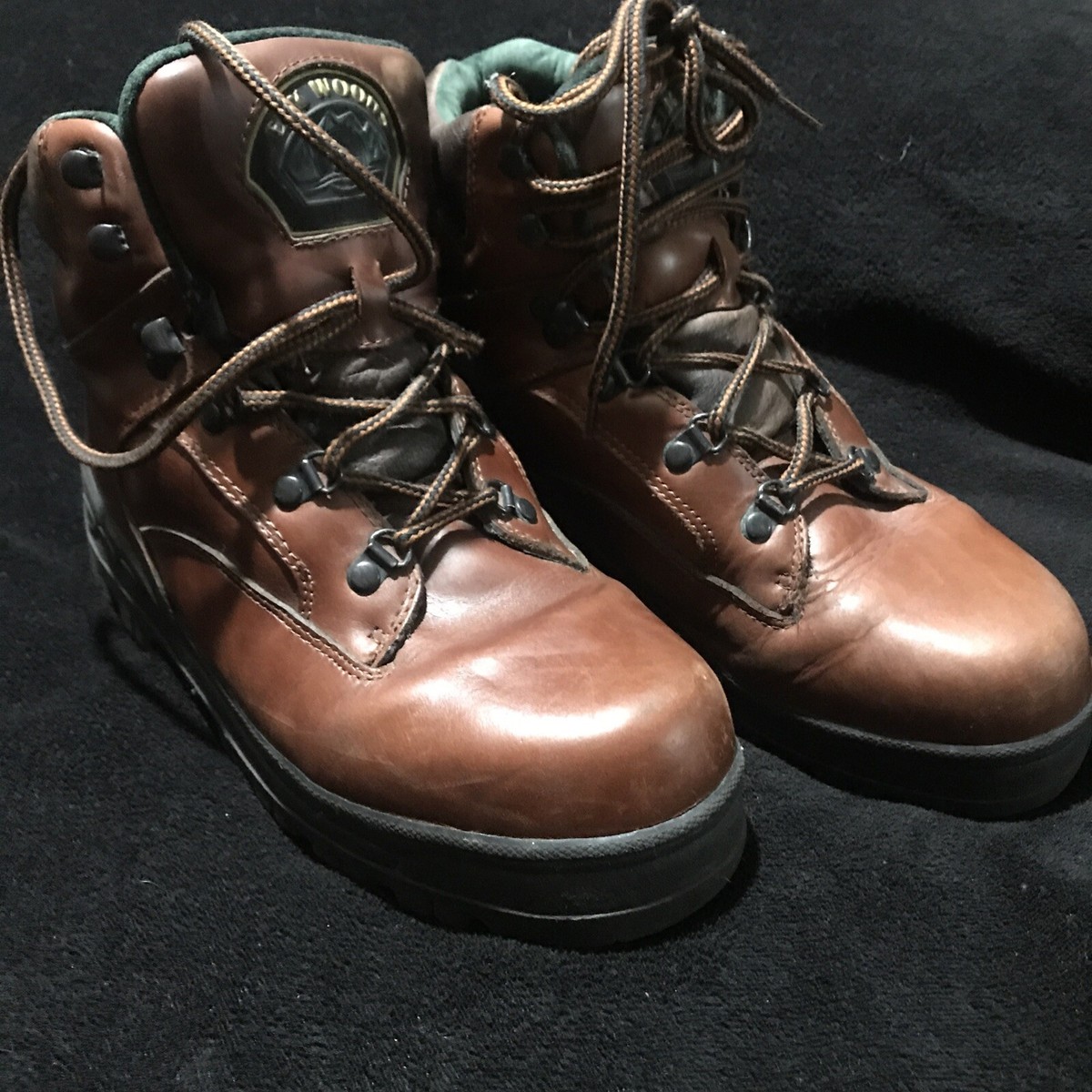 Ys ELK WOODS THINSULATE 79854 MENS BROWN LEATHER HIKING/TRAIL BOOTS