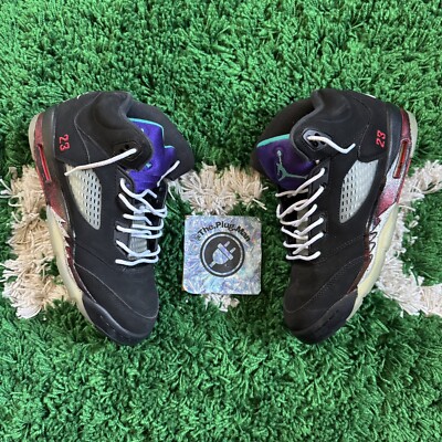 Nike Air Jordan 5 Top 3 Grape Fire Red Metallic Jordan 5 Retro  main image 2